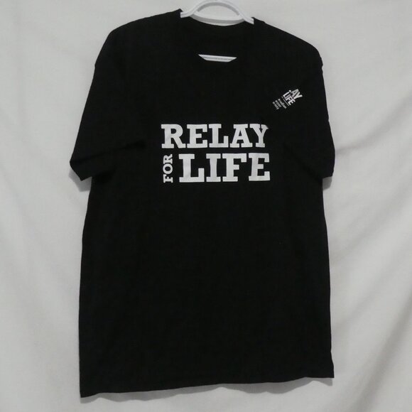 Black Relay For Life Short Sleeve Tee / T-Shirt | xl - extra large - Picture 2 of 13